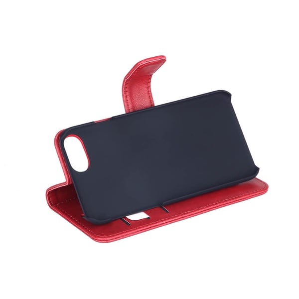 Strålingsbeskyttelse Mobiletui PU iPhone 6/7/8/SE Flipcover Rød
