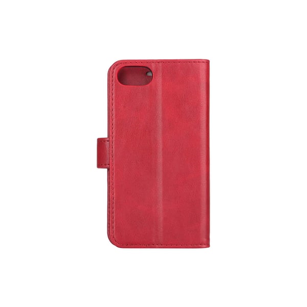 Strålingsbeskyttelse Mobiletui PU iPhone 6/7/8/SE Flipcover Rød