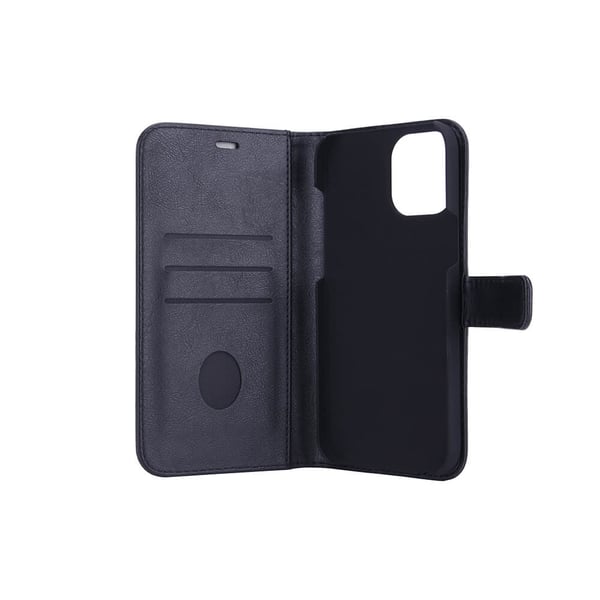 Lompakko iPhone 12 Pro Max Säteilysuojattu Flipcover RFID Musta