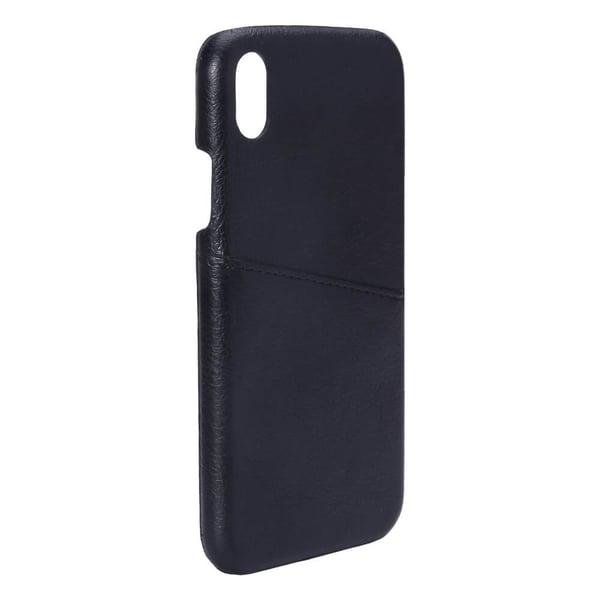 Mobilcover med Kortrum iPhone XR Sort