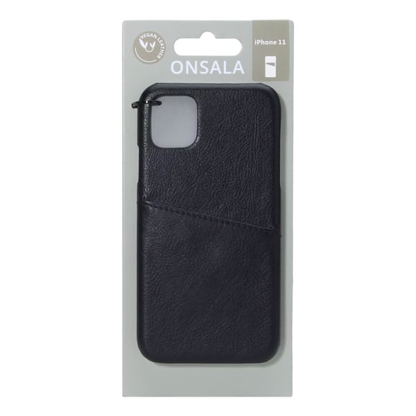 Suojakuori Musta korttipaikalla iPhone 11
