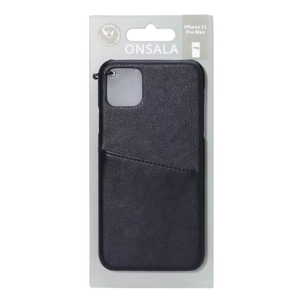 Suojakuori Musta korttipaikalla iPhone 11 Pro Max