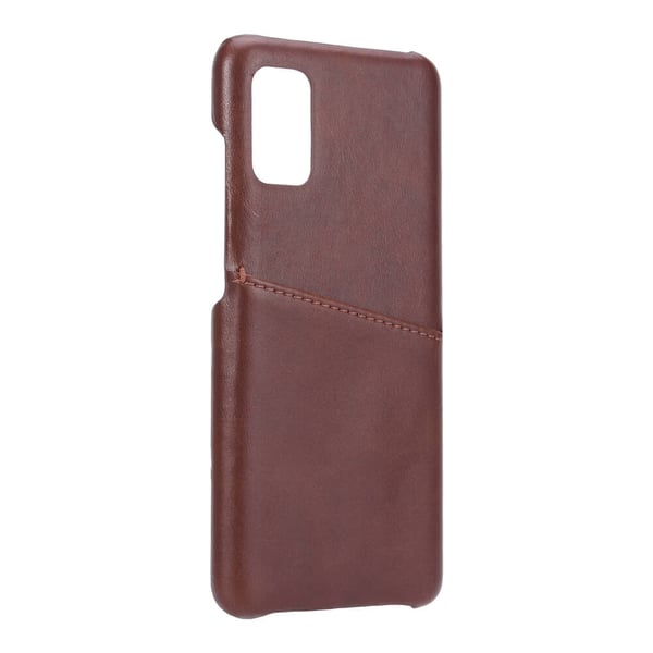 Mobilcover med Kortrum Samsung A41 Brun