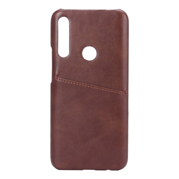 Mobilskal Läder Brun - Huawei P Smart Z