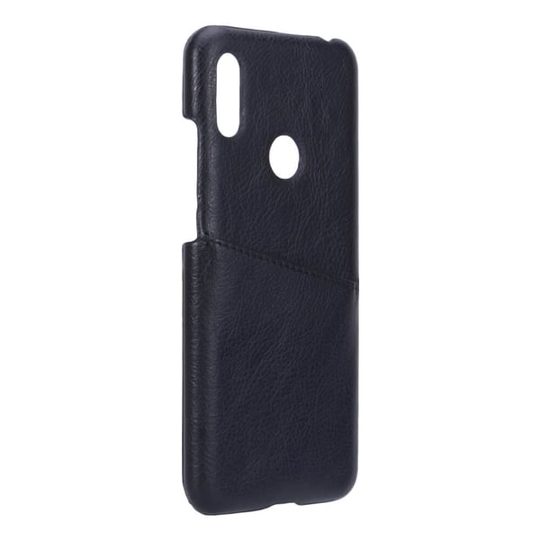 Huawei Y6 -puhelinkotelo, musta korttipaikka