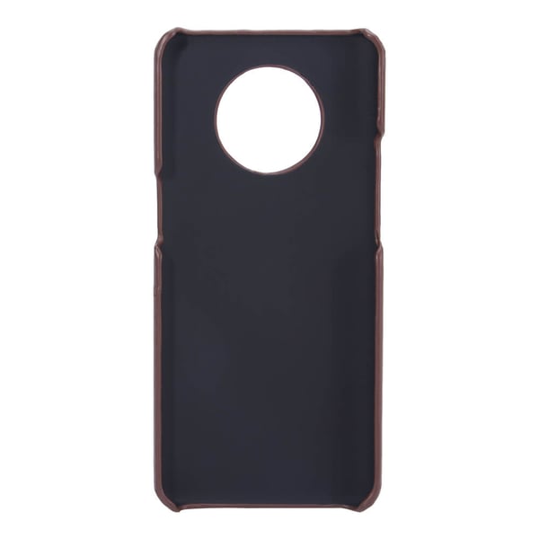 Mobilcover med Kortrum Oneplus 7T Brun