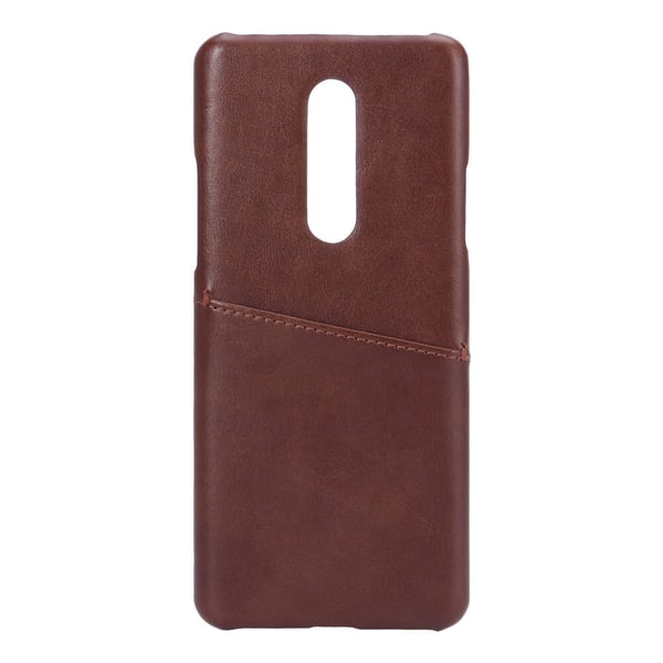Mobilcover med Kortrum Oneplus 8 Brun