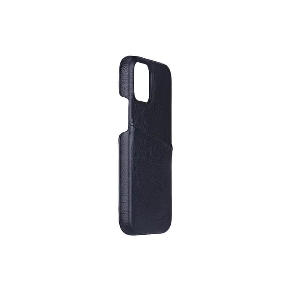Mobildeksel Svart med Kortlomme iPhone 12  Mini