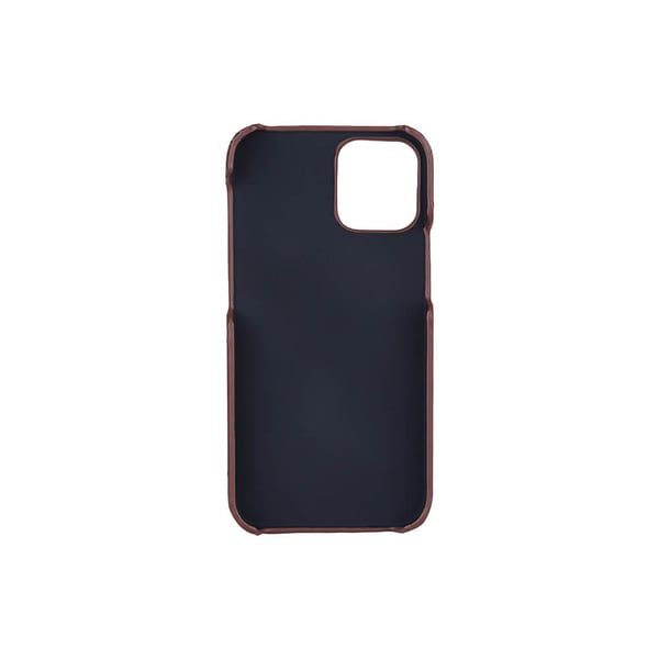 Mobilcover med Kortrum iPhone 12 Mini Brun