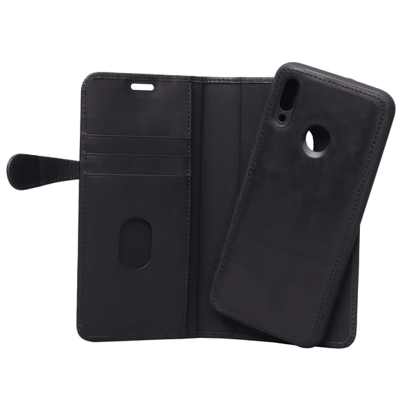 Wallet Læder Huawei P Smart 2019 Sort