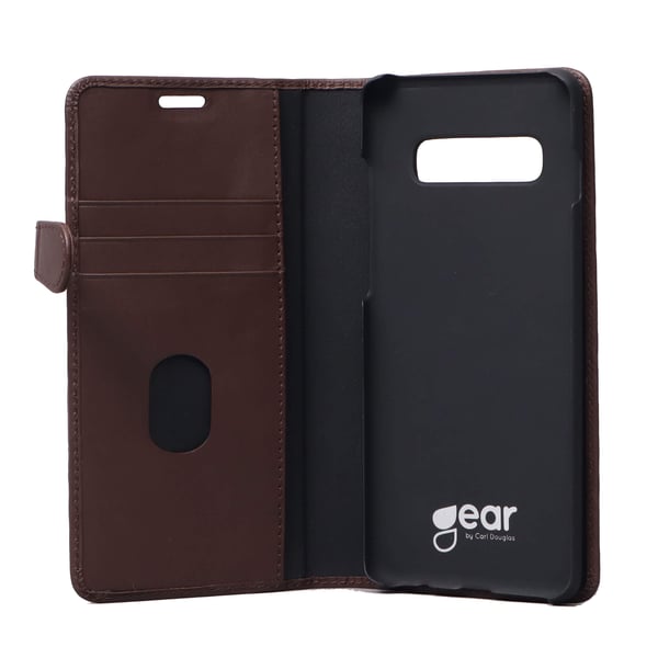 Lommebokveske Samsung S10+ Brun