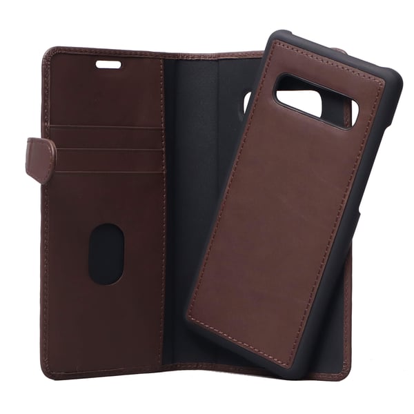 Lommebokveske Samsung S10+ Brun