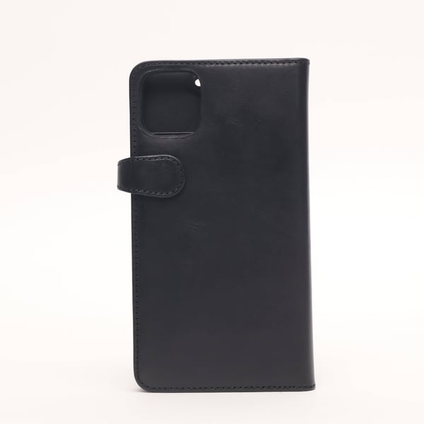 Wallet Læder iPhone 11 Pro Max Sort