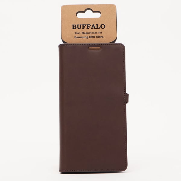 Wallet Læder Samsung S20 Ultra Brun