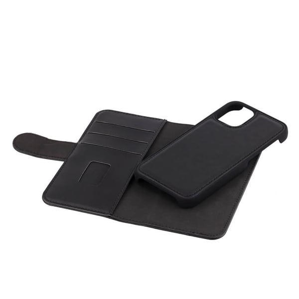 Lommebokdeksel 2-i-1 Svart - iPhone 12 Mini