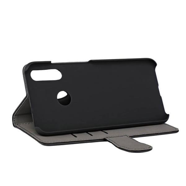 Mobilfodral 3 Kortfack Svart - Motorola E6 Plus