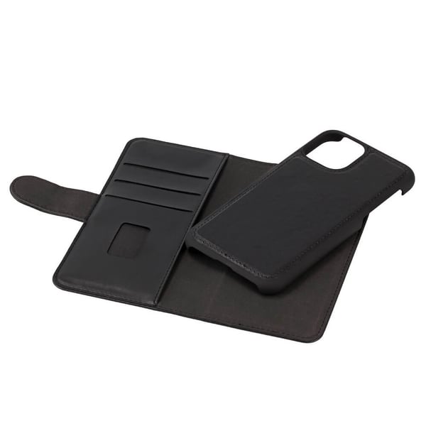 Mobilcover 2-i-1 med 3 kortpladser, sort - iPhone 11 Pro