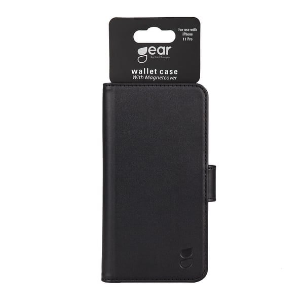 Mobilcover 2-i-1 med 3 kortpladser, sort - iPhone 11 Pro