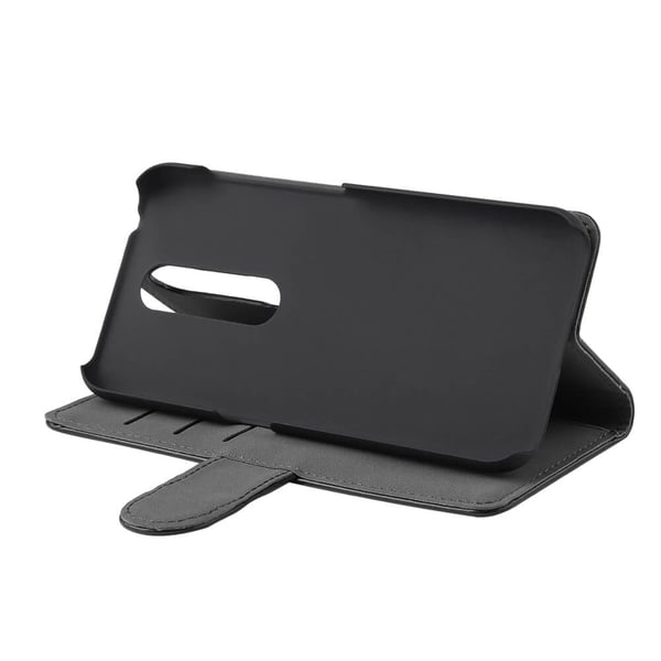 Mobilcover med 3 kortpladser, sort - Nokia 4.2