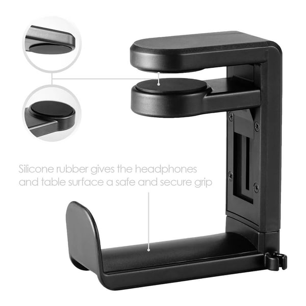 Holder til Hovedtelefon/Headset Monteres på skrivebord