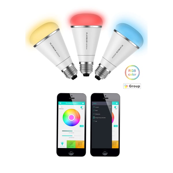 Playbulb Rainbow Hvid RGB BT 600lumen 10W E27