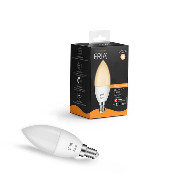 Lampa E14 Flame Zigbee