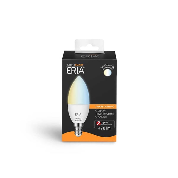 Lampa E14 Vit Dimbar Zigbee