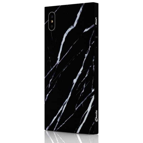 Mobildeksel Svart Marble  iPhone XS Max