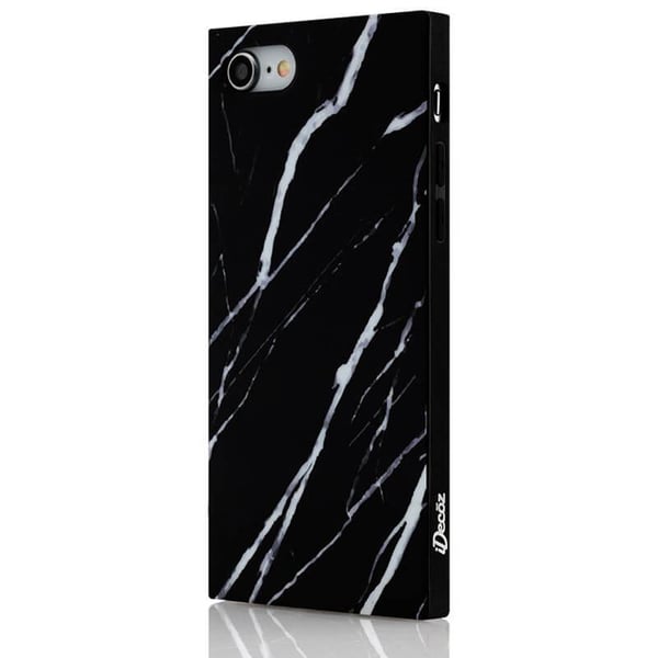 Mobilcover Sort Marmor iPhone 8/7