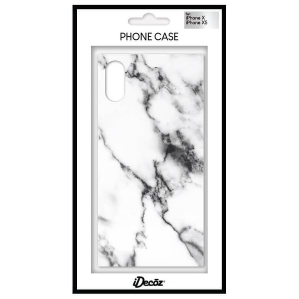 Mobilcover Hvid Marmor iPhone X/XS