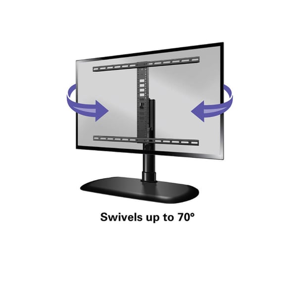 TV-stativ 32-65" Svingbar VESA 600x400 Svart