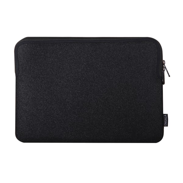 Computer Sleeve Glitter 13/14" Sort