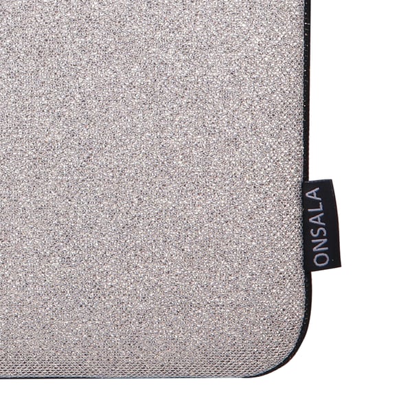 Laptopfodral 13/14" Glitter Silver