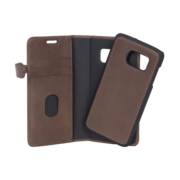 Lommebokveske Samsung S7 Brun