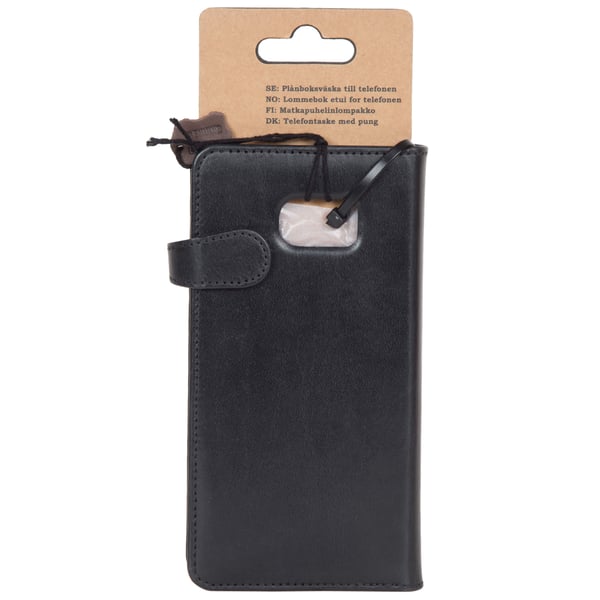 Mobildeksel med 3 kortspor, svart - Samsung S7 Edge