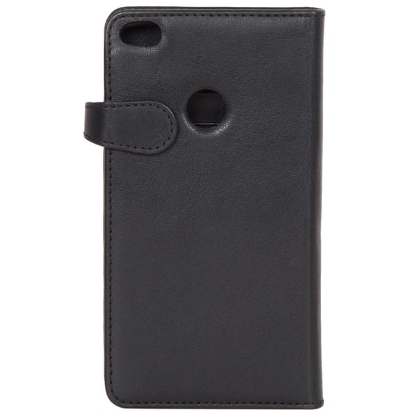 Wallet Læder Huawei Honor 8 Lite Sort
