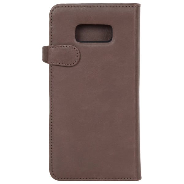 Samsung S8 Plus -puhelinkotelo, 3 korttipaikkaa, ruskea