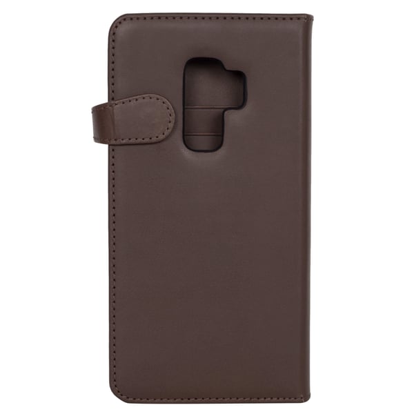 Mobildeksel med 3 kortspor, brunt - Samsung S9 Plus