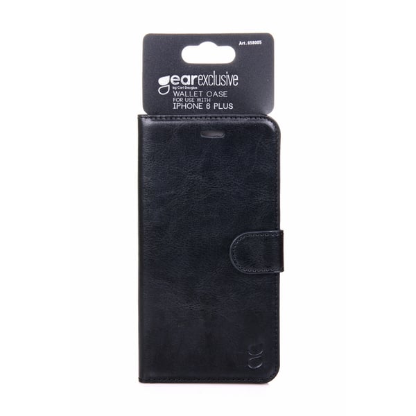 Lommebokveske iPhone 6 Plus Exclusive Svart
