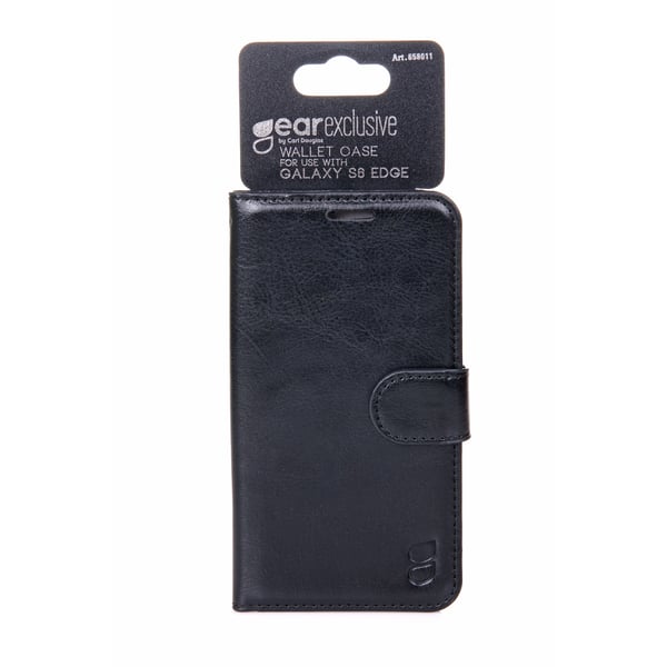 Lompakko Exclusive Musta - Samsung S6 Edge