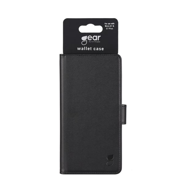 Wallet Motorola Moto G7/G7 Plus Sort