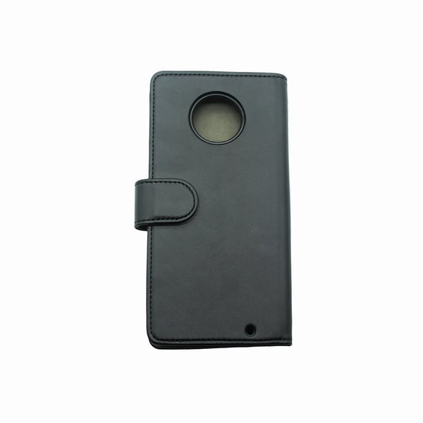 Wallet Moto G6 Plus Sort