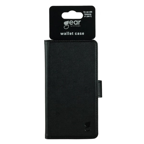 Lommebokveske Samsung J7 2017 Svart
