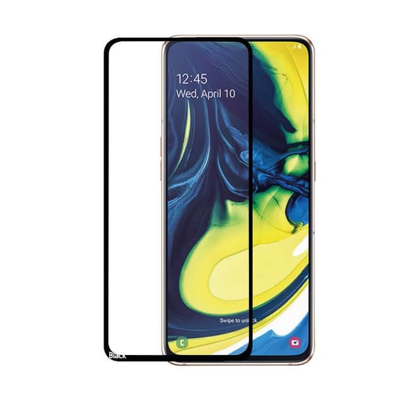 Skjermbeskyttelse 3D Platinum Buet Glass Svart Ramme - Samsung A71 / A81 / Note 10 Lite