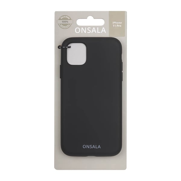 Mobilcover Silikone Black - iPhone 11 Pro