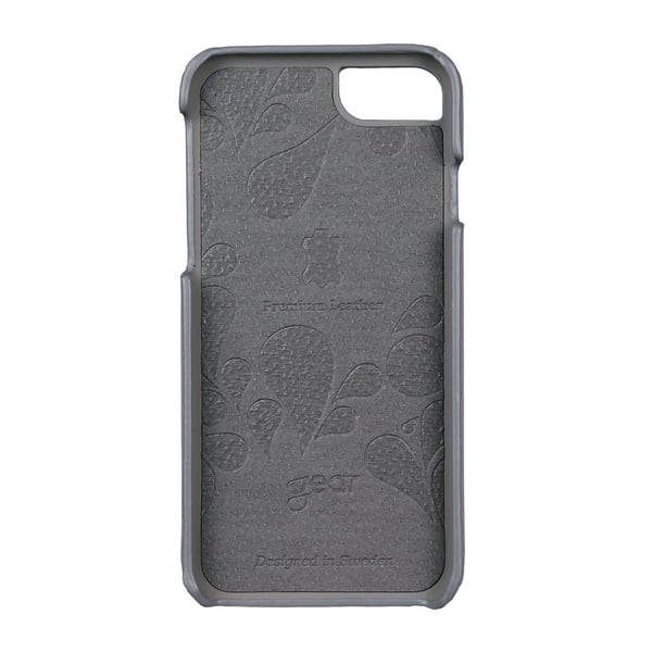 Mobilcover Grå Læder iPhone 6/7/8/SE2020/22