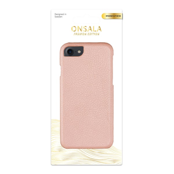 Mobildeksel Rosa Lær iPhone 6/7/8/SE2020/22