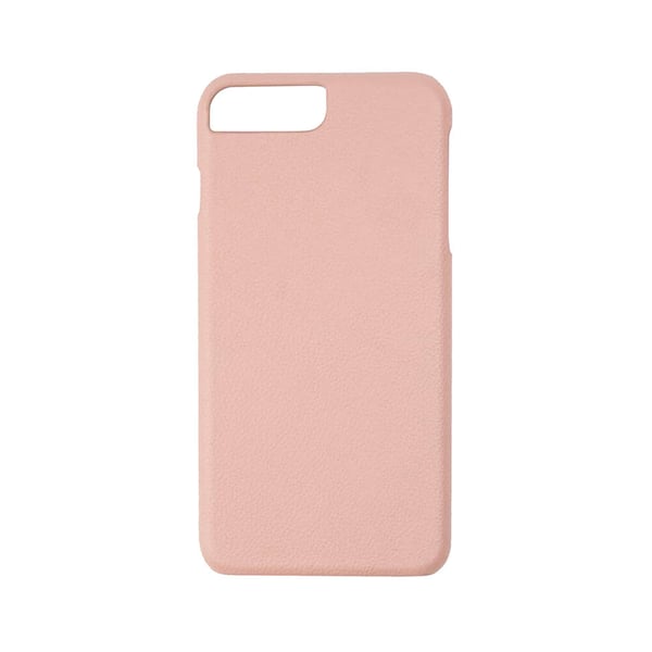 Mobilcover i læder i rosa - iPhone 6 / 7 / 8 Plus
