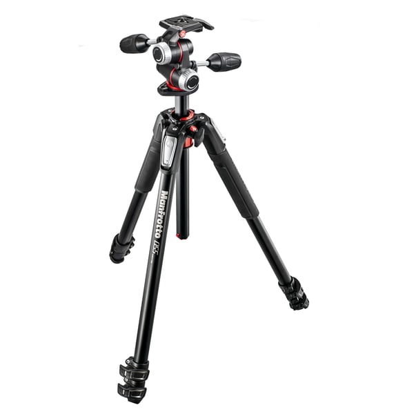 MANFROTTO stativsett MK055XPRO3-3W 3-veis aluminium.
