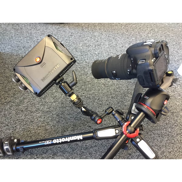 MANFROTTO stativsett MK055XPRO3-3W 3-veis aluminium.